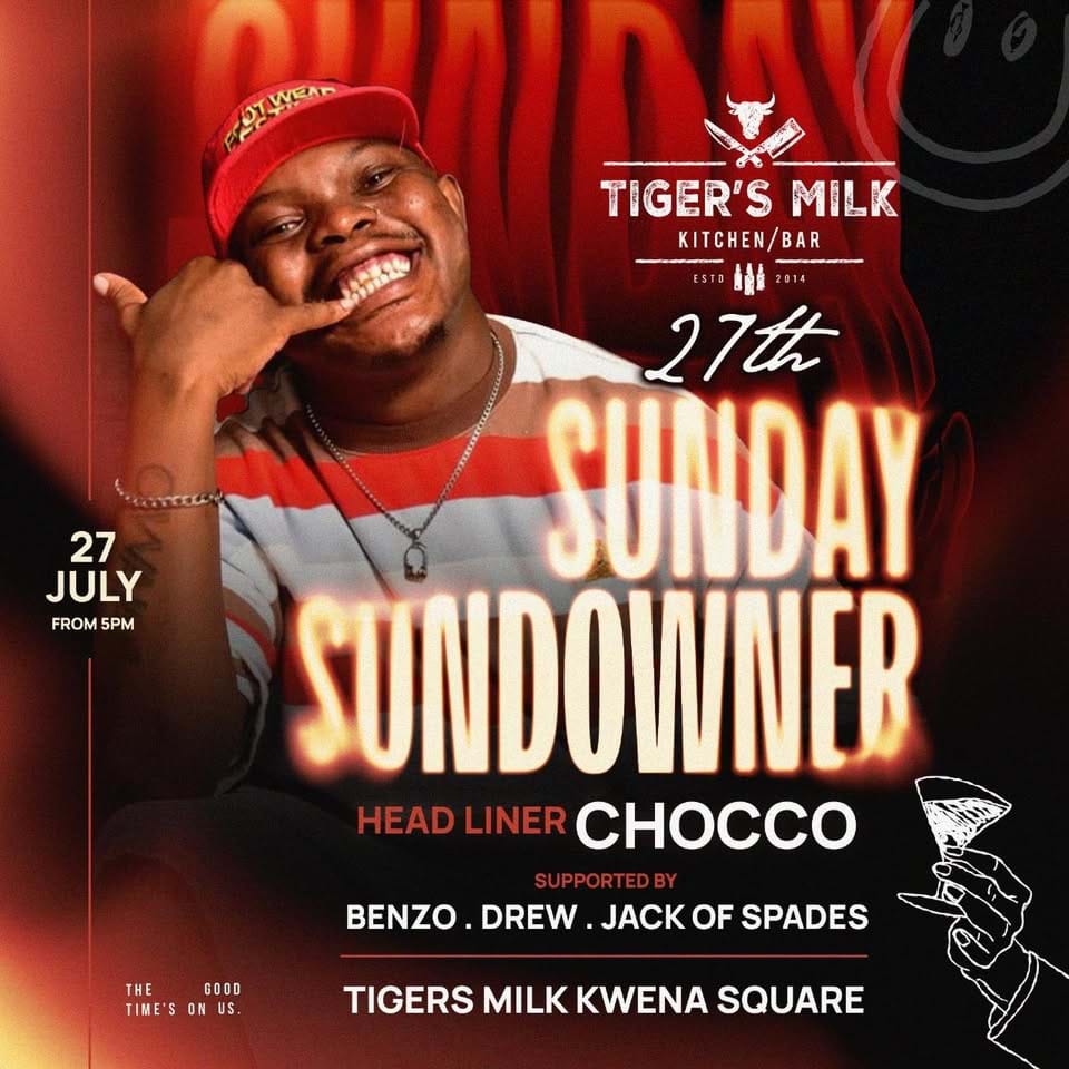 Sunday Sundowner Vibes at Tiger's Milk