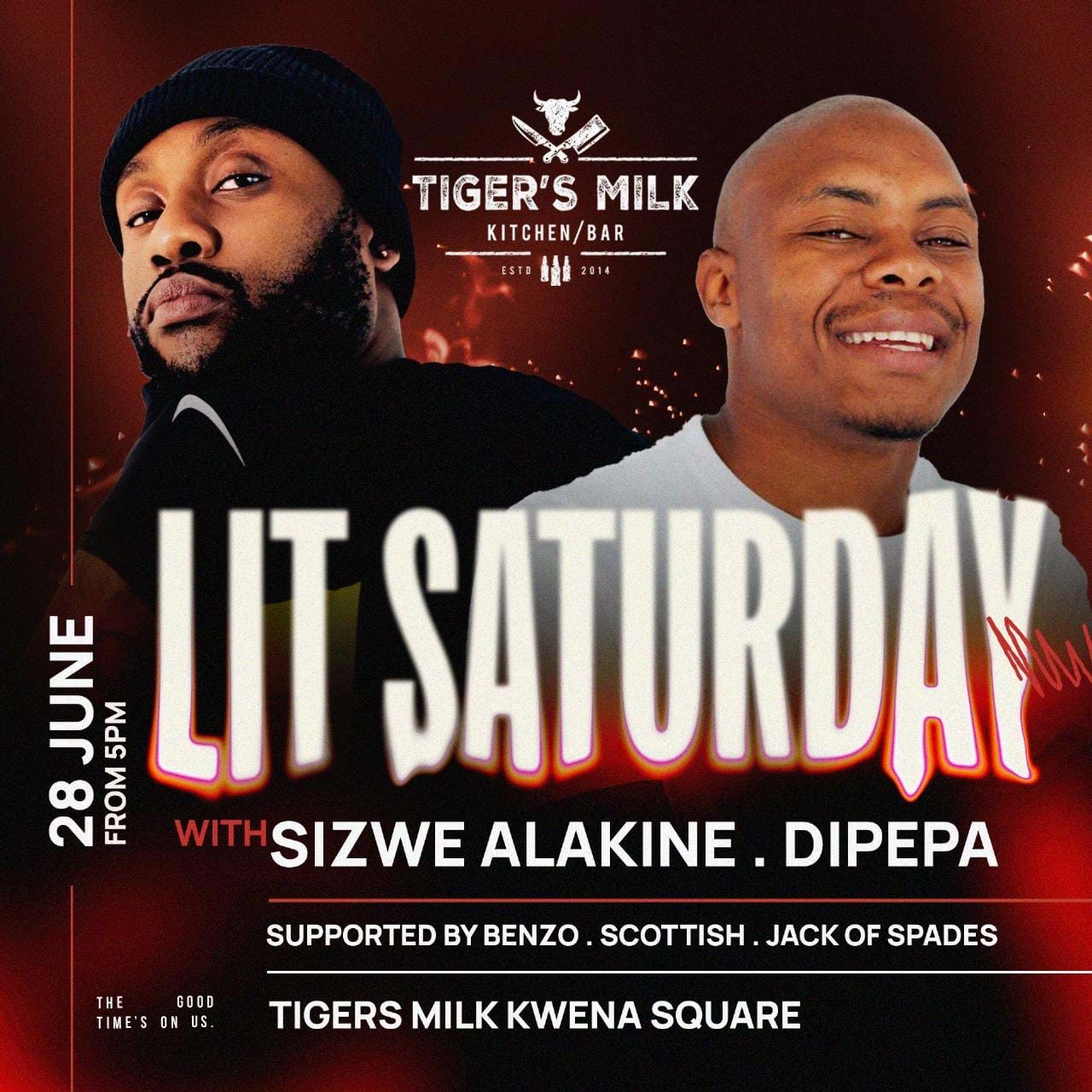 Lit Saturday with Sizwe Alakine. Dipepa