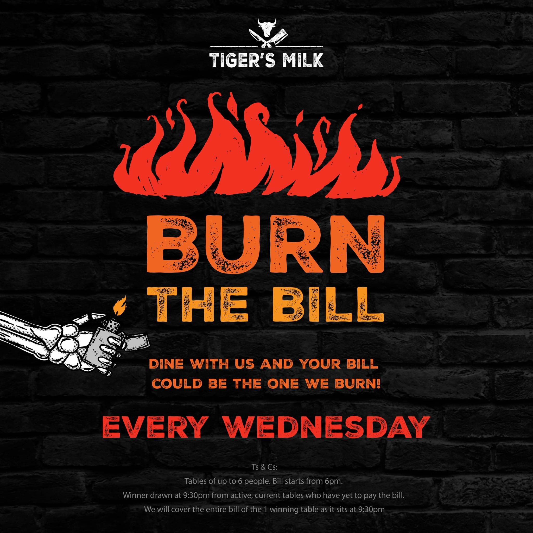 BURN THE BILL